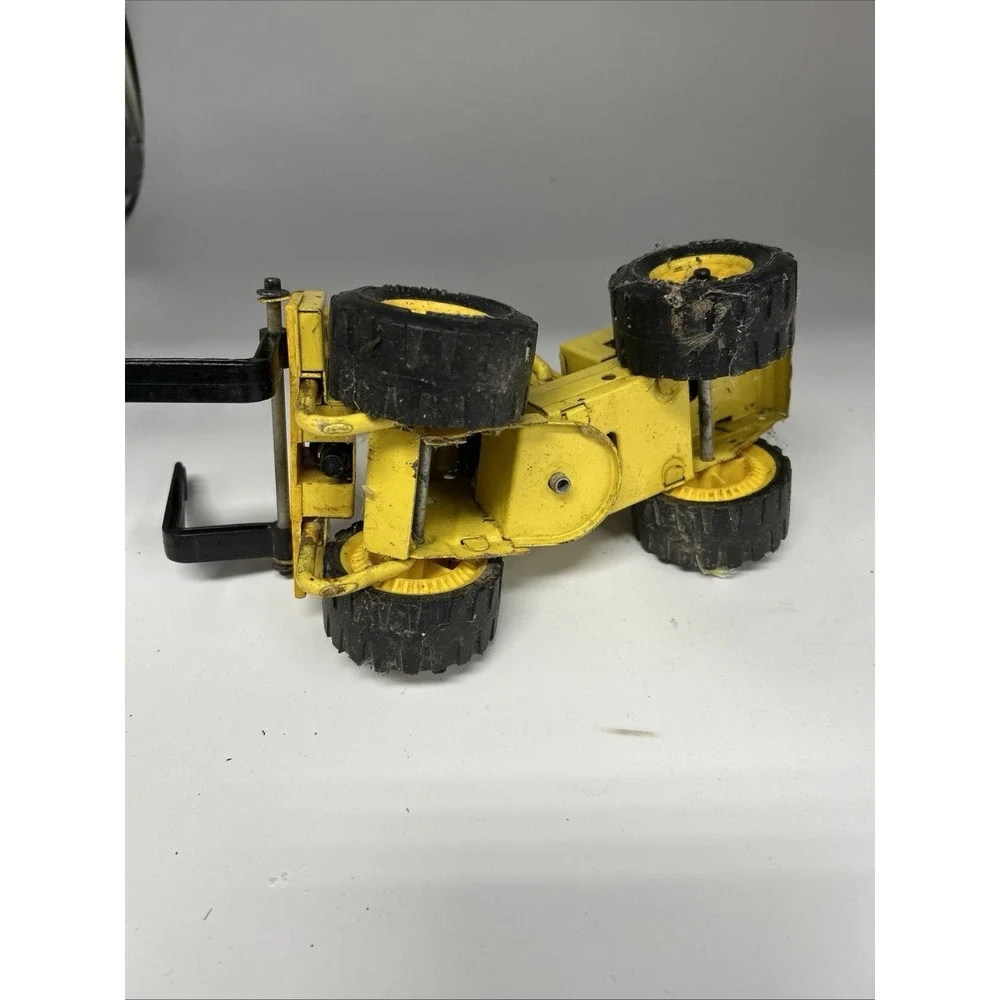 Mighty Tonka‎ Yellow Fork Lift XMB-975 VINTAGE Construction Toy